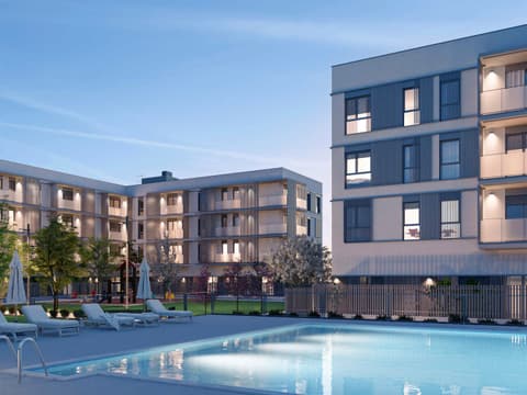 Girona apartments pool